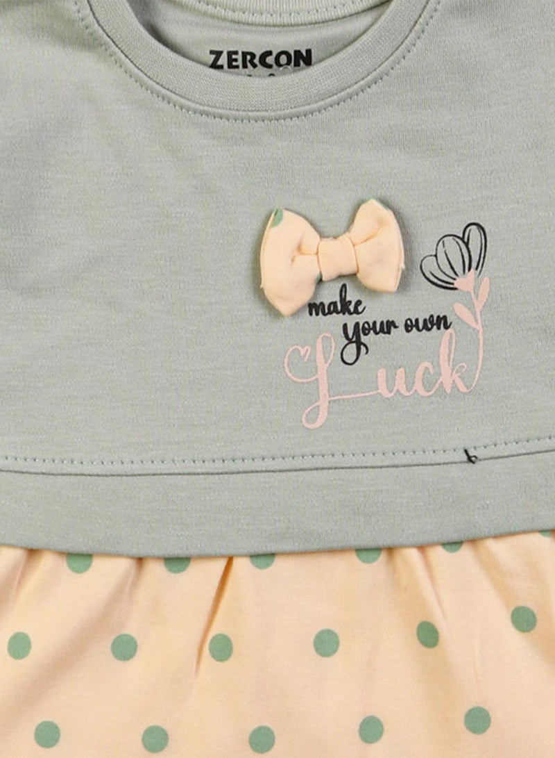 Zercon Summer Dress  Set for Newborn Babies 6350 - Image 2