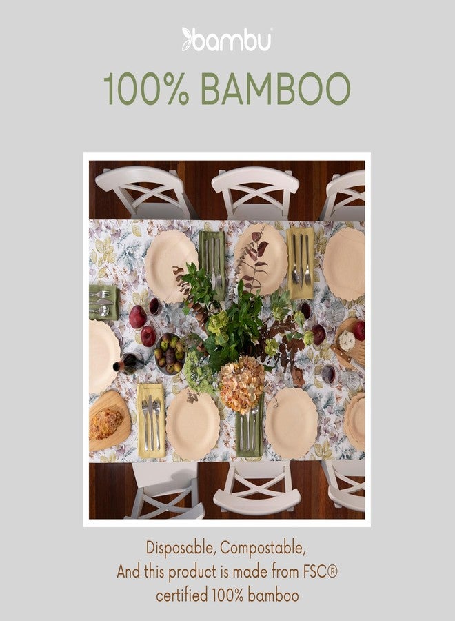 Bambu Pack of 24 - Disposable Bamboo Straws, Biodegradable Eco Friendly Products, Single Use Bamboo Straws, Wilt Free and Strong Compostable - Image 3