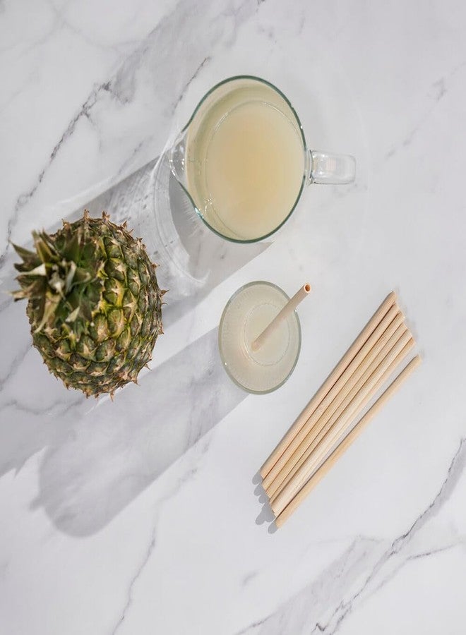 Bambu Pack of 24 - Disposable Bamboo Straws, Biodegradable Eco Friendly Products, Single Use Bamboo Straws, Wilt Free and Strong Compostable - Image 5