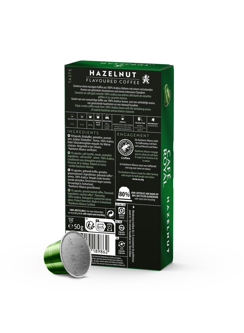 Cafe Royal Hazelnut Coffee 10 Capsules - Image 3