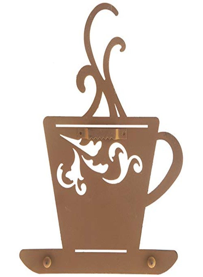 Everydecor Yellow Metal Coffee Cup Wall Decor - Image 2