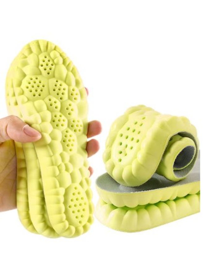 Breathable Shoe Insoles,Sports Shoe Insole,Providing Excellent Shock Absorption and Cushioning for Feet Relief, Comfortable Insoles for Men and Women for Everyday Use,Plantar Fasciitis Foot Pain Relie