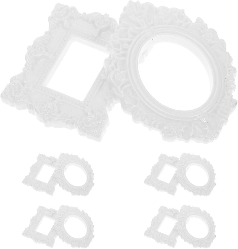 Minimal design Amosfun Vintage Resin Picture Frames 12pcs Set Small Oval and Square Pearl White Photo Display Holders DIY Dollhouse Ornament Home Decor Accessories Simple multi-feature practical build Classic trendy design picks Ready varied options Assorted trendy color picks Durability boost selected material Batch consistent craftsmanship Regional central warehouse stock On-demand local restock Fast & slow shipment compatible All condition resistant crafted quality All preference matching build Certified local stock Practical build Modern versatile shape Reliable durability User friendly optimized build Hardened processed substance Spec compliant trusted quality Climate adapted delivery plan Trendy varied sizing alternatives Global easy assemble picks Long use oriented quality Low wear optimized design Tiered cost purchase alternatives - Image 1