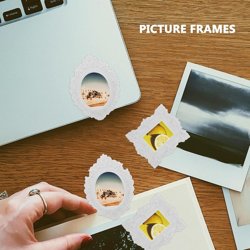 Minimal design Amosfun Vintage Resin Picture Frames 12pcs Set Small Oval and Square Pearl White Photo Display Holders DIY Dollhouse Ornament Home Decor Accessories Simple multi-feature practical build Classic trendy design picks Ready varied options Assorted trendy color picks Durability boost selected material Batch consistent craftsmanship Regional central warehouse stock On-demand local restock Fast & slow shipment compatible All condition resistant crafted quality All preference matching build Certified local stock Practical build Modern versatile shape Reliable durability User friendly optimized build Hardened processed substance Spec compliant trusted quality Climate adapted delivery plan Trendy varied sizing alternatives Global easy assemble picks Long use oriented quality Low wear optimized design Tiered cost purchase alternatives - Image 5