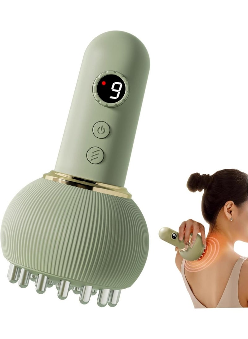 PULUZ Lymphatic Drainage Massager & Anti Cellulite Massage Tool, Helps Reduce Stretch Marks & Cellulite, for Legs, Arms & Belly, Body Sculpting Machine with Microcurrent, Light, Heat & Vibration - Image 1