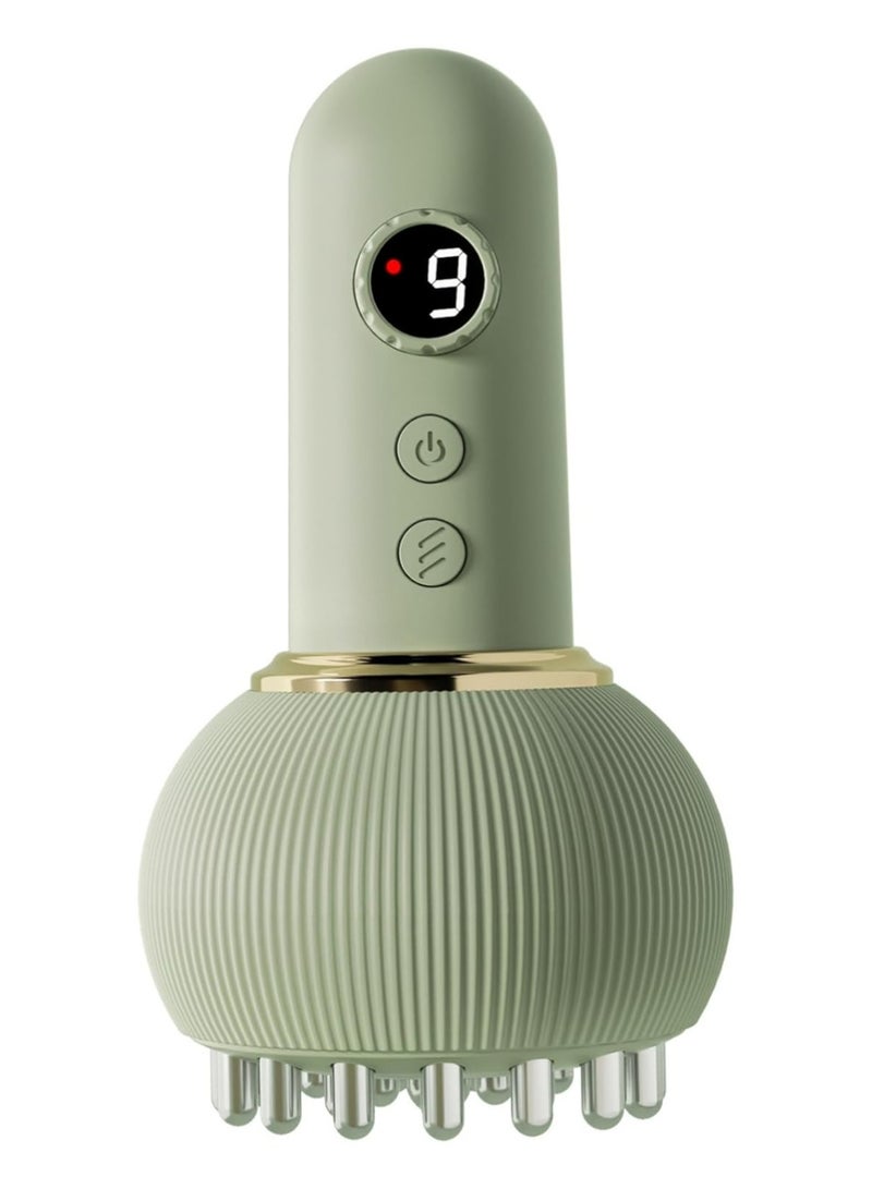 PULUZ Lymphatic Drainage Massager & Anti Cellulite Massage Tool, Helps Reduce Stretch Marks & Cellulite, for Legs, Arms & Belly, Body Sculpting Machine with Microcurrent, Light, Heat & Vibration - Image 2