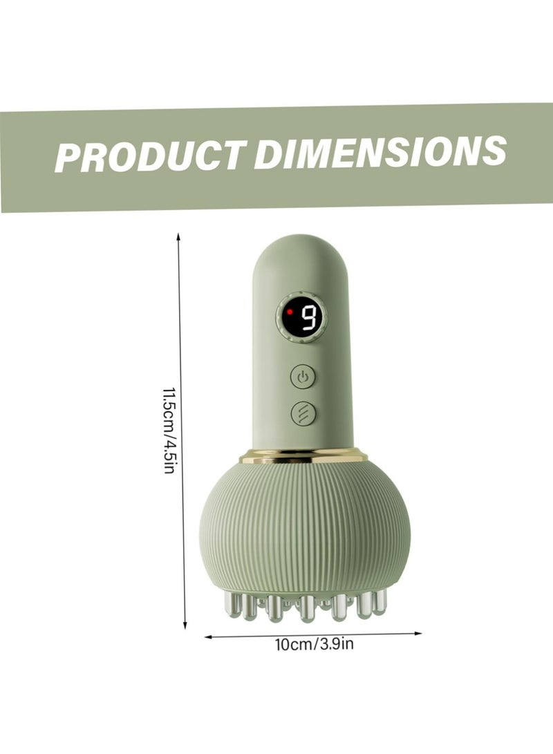 PULUZ Lymphatic Drainage Massager & Anti Cellulite Massage Tool, Helps Reduce Stretch Marks & Cellulite, for Legs, Arms & Belly, Body Sculpting Machine with Microcurrent, Light, Heat & Vibration - Image 4