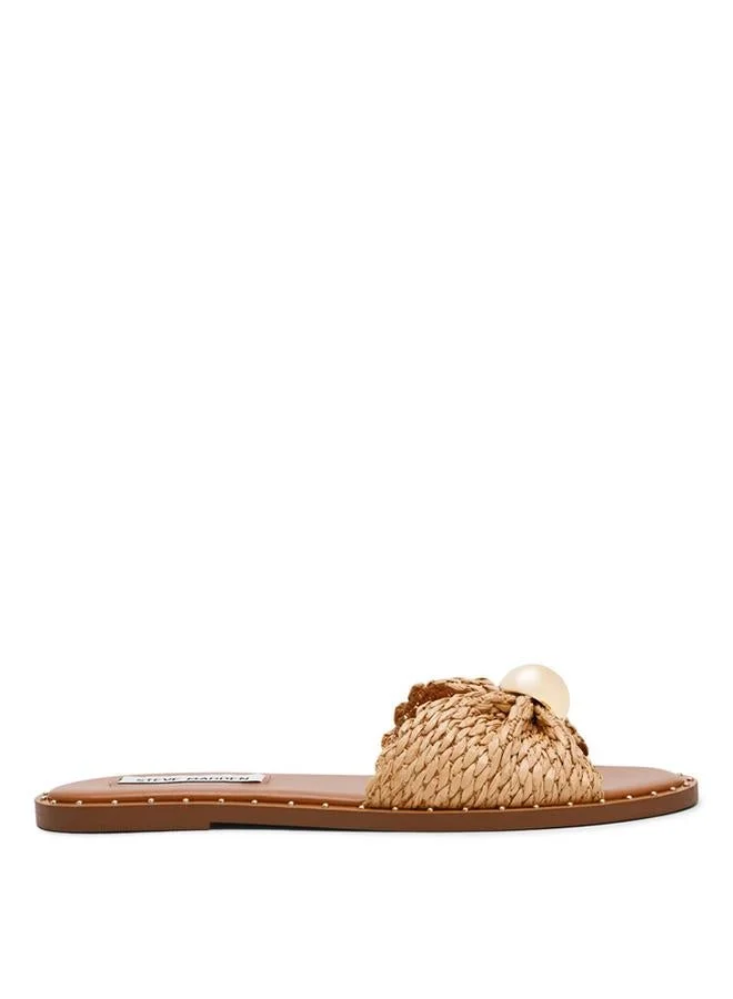 ستيف مادن Dipsy-Cn Light Brown Women's Flats