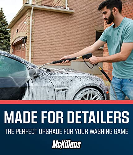 McKillans® Car Pressure Washer Extension Wand - Power Washer Wand Extension for Car Wash - Short Pressure Washer Wand Replacement - Pressure Washer Accessories & Attachments - 1/4” Quick Connect Plug - Image 4