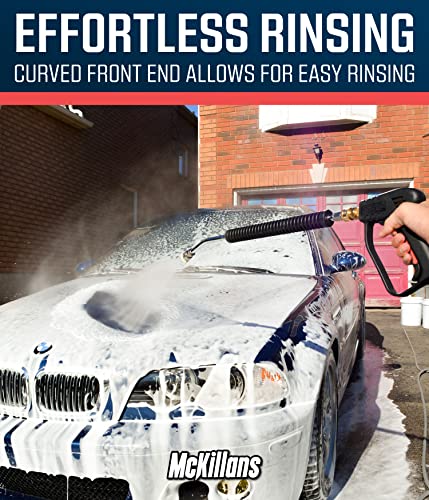 McKillans® Car Pressure Washer Extension Wand - Power Washer Wand Extension for Car Wash - Short Pressure Washer Wand Replacement - Pressure Washer Accessories & Attachments - 1/4” Quick Connect Plug - Image 2