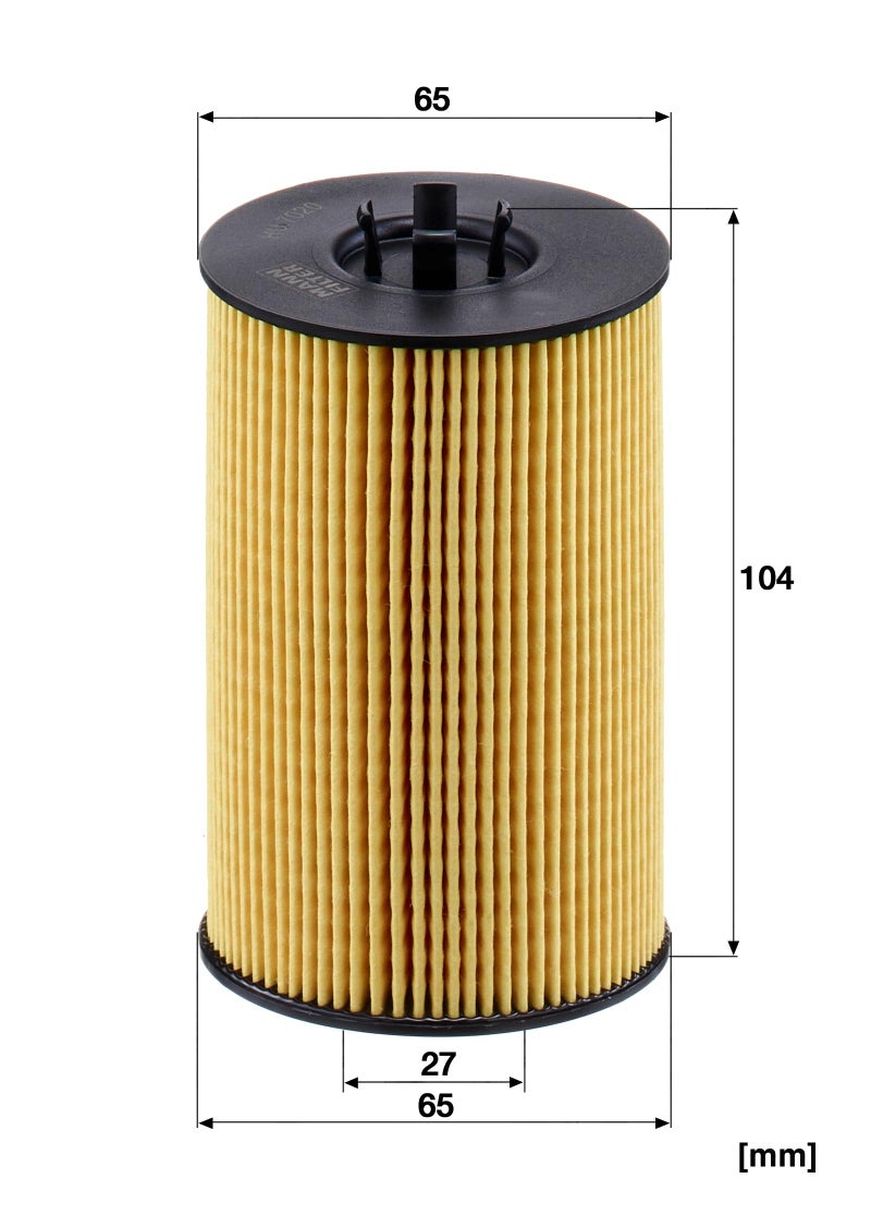 MANN FILTER فلتر زيت ماني - HU 7020 Z - خرطوشة - Image 3