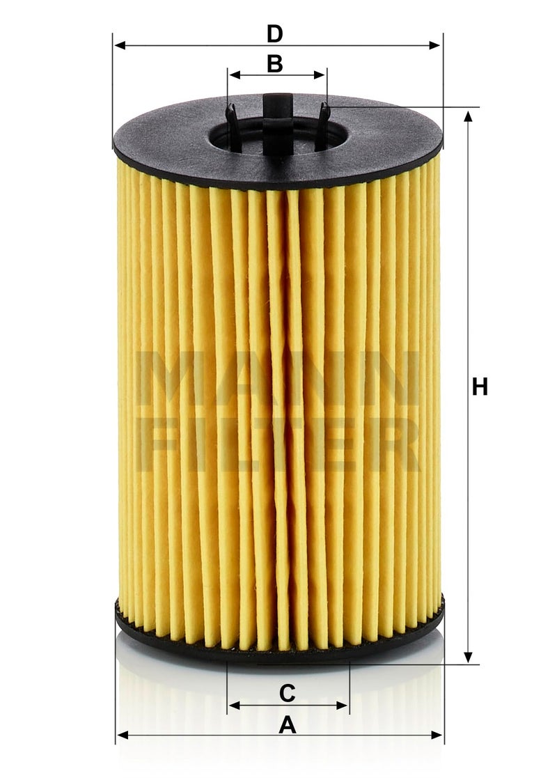 MANN FILTER فلتر زيت ماني - HU 7020 Z - خرطوشة - Image 5