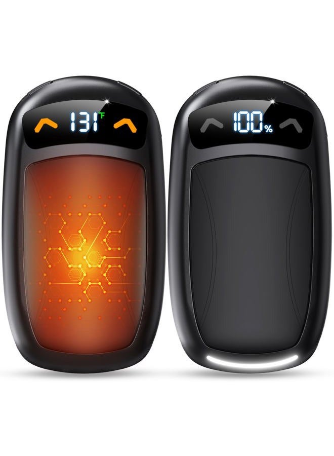 KYEKIO Rechargeable Hand Warmer 2Pack, AI Chips Electric Hand Warmers with LED Display, 3 Temps Portable Magnetic Handwarmers, Pocket-Sized Electronic Hand Warmers for Women, Man, Camping, Hunting, Christmas - Image 1