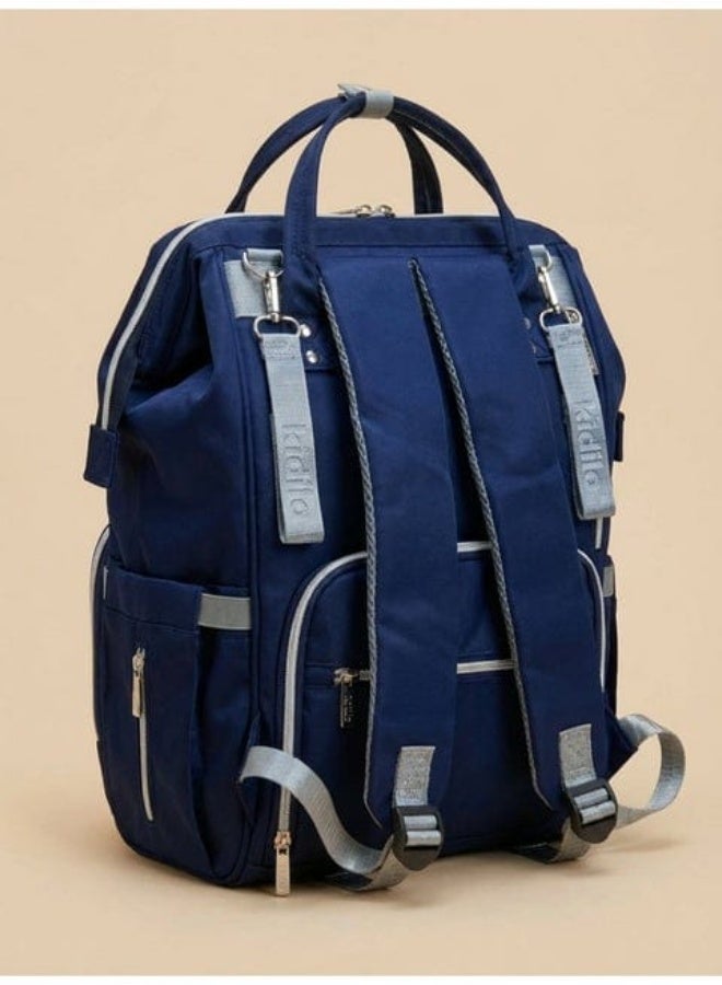 شنطة حفاضات كيديلو للأطفال مع مفرش غيار - شنطة ظهر واسعة ومقاومة للمياه للأمهات - كيديلو الأصلية - Image 5