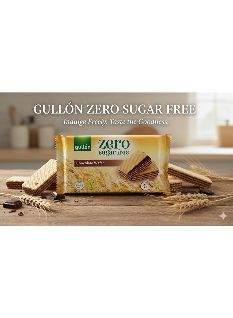 Gullon CHOCOLATE BISCUITS WAFER DIET NATURE (180 G) - Image 3
