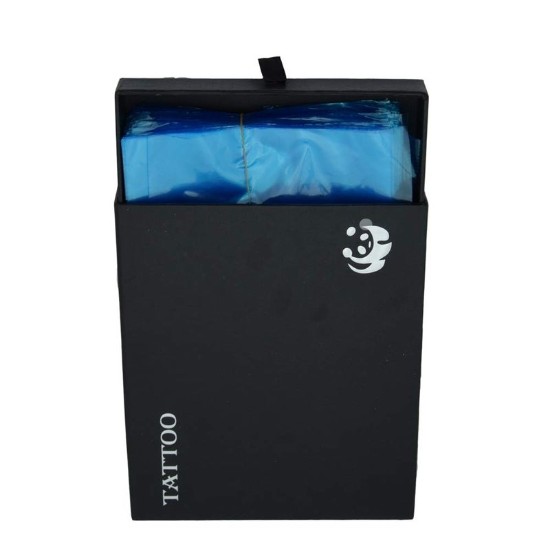 new star tattoo Tattoo Machine Bags,200Pcs Disposable Tattoo Machine Covers Gun Bags Sleeves Tattoo Plastic Sleeves for Tattoo Machine Gun Accessories Tattoo Supplies Tattoo Kits - Image 4