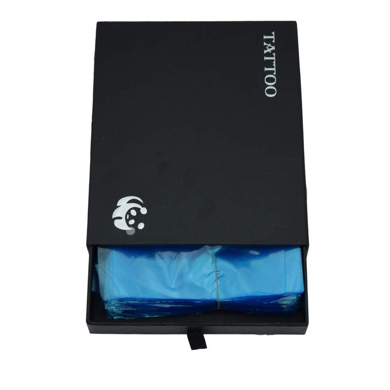 new star tattoo Tattoo Machine Bags,200Pcs Disposable Tattoo Machine Covers Gun Bags Sleeves Tattoo Plastic Sleeves for Tattoo Machine Gun Accessories Tattoo Supplies Tattoo Kits - Image 3