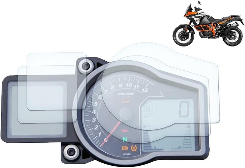 QASULER Motorcycle Dashboard Screen Protector - Image 1
