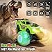 Drefirsa Remote Control Car for Toddler Monster Truck for Boy Age 47 with Dinosaur DIY Sticker Headlight Colorful Light Spin and Mist Birthday Gift Toy for Boy Age 35 57 - Image 4