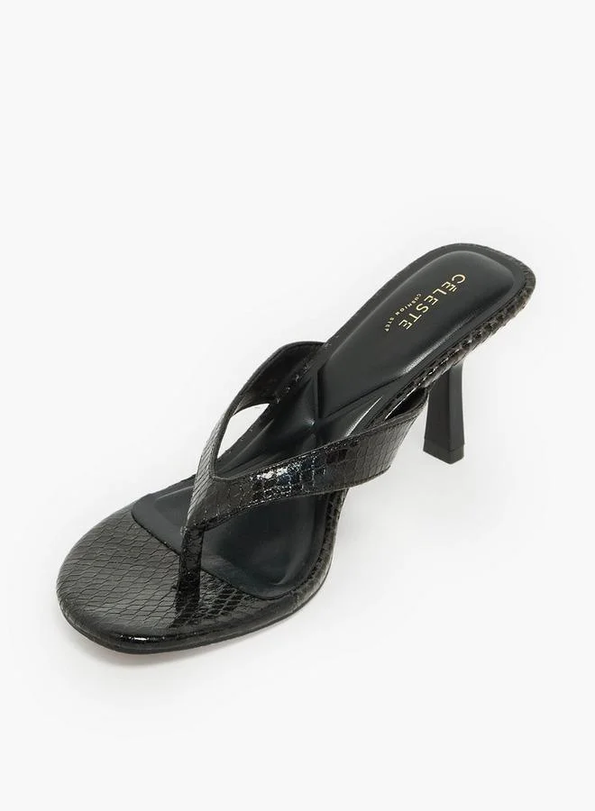 Celeste BLACK Women Stiletto Heel Sandals for Women | Best Price UAE