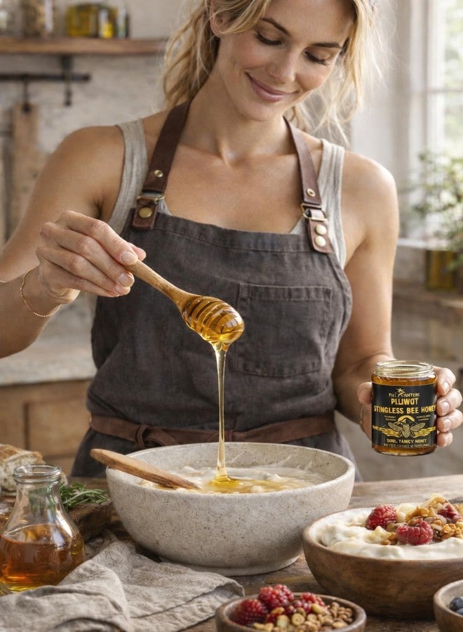 Pili Hunters - Kiwot Stingless Bee Honey, Delicious Premium Sweet and Sour Wild Harvested Raw Honey, Fermented, All Natural, Non-GMO Rainforest Superfood (4 oz. Jar) - Image 5