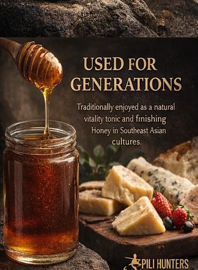 Pili Hunters - Kiwot Stingless Bee Honey, Delicious Premium Sweet and Sour Wild Harvested Raw Honey, Fermented, All Natural, Non-GMO Rainforest Superfood (4 oz. Jar) - Image 4