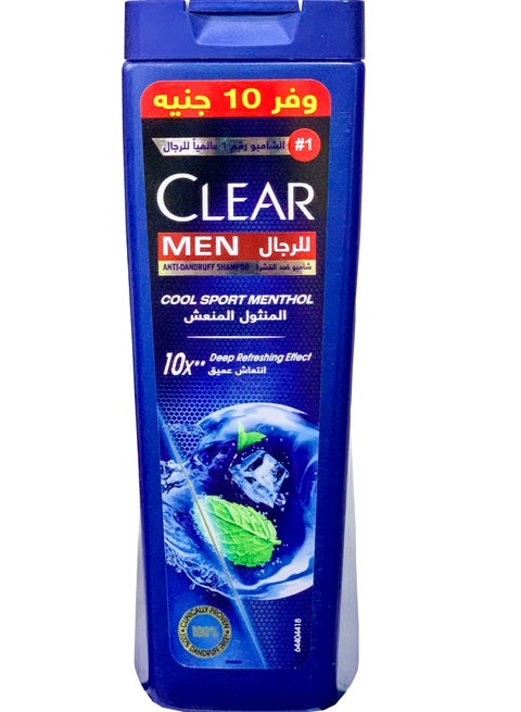 Clear Men Shampoo Cool Sport Menthol 180Ml Promo