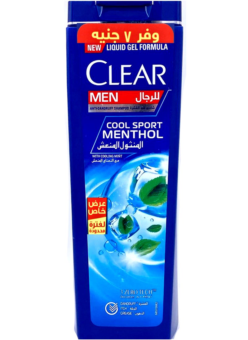 CLEAR - Clear Men Shampoo Cool Sport Menthol 180Ml Promo - Image 1