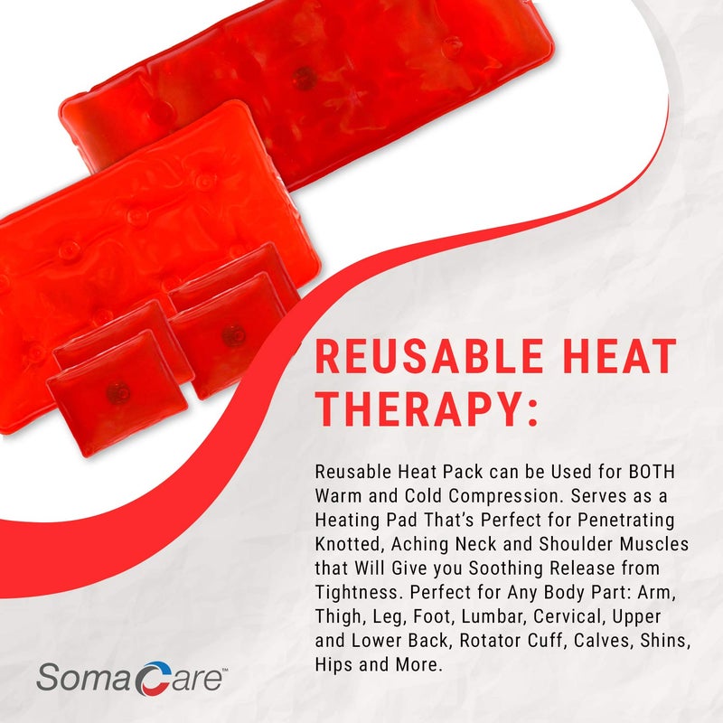 SomaCare Sport & Back Hot Pack - Pain Relief, Reusable for Neck, Shoulders & Joint Pain, Ease to Use, Click to Activate, Advanced Hot Therapy - Muscle Recovery, for Knee, Cramps, Post & Pre Workout by SomaCare - Image 5