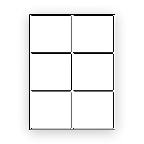 EcoSwift 120 EcoSwift Shipping Labels 4 x 3 1/3 inches Mailing Address Blank White Self Adhesive for Laser Inkjet Printer 4 x 3.33 - Image 3