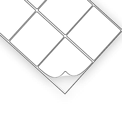 EcoSwift 120 EcoSwift Shipping Labels 4 x 3 1/3 inches Mailing Address Blank White Self Adhesive for Laser Inkjet Printer 4 x 3.33 - Image 4