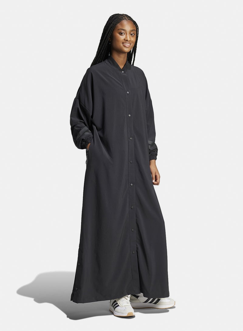 Adidas Future Icons Three Stripes Extra Long Cover Up - Image 3