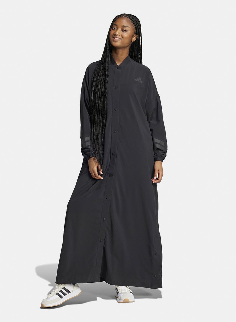 Adidas Future Icons Three Stripes Extra Long Cover Up - Image 1