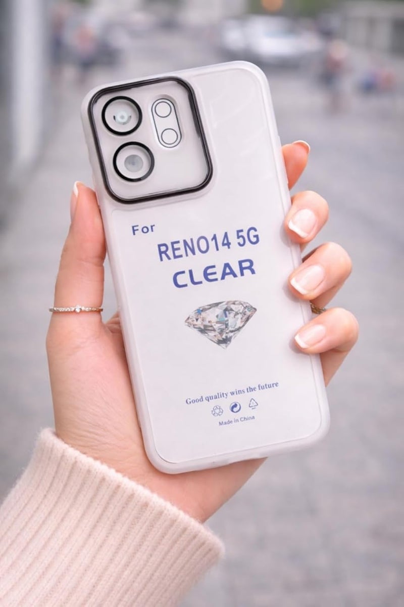 تم تصميم غطاء Ecosystem TPU خصيصًا لهاتف OPPO Reno 14 5G، حيث يوفر حماية موثوقة ضد الصدمات مع الحفاظ على خفة وزن هاتفك وشفافيته.