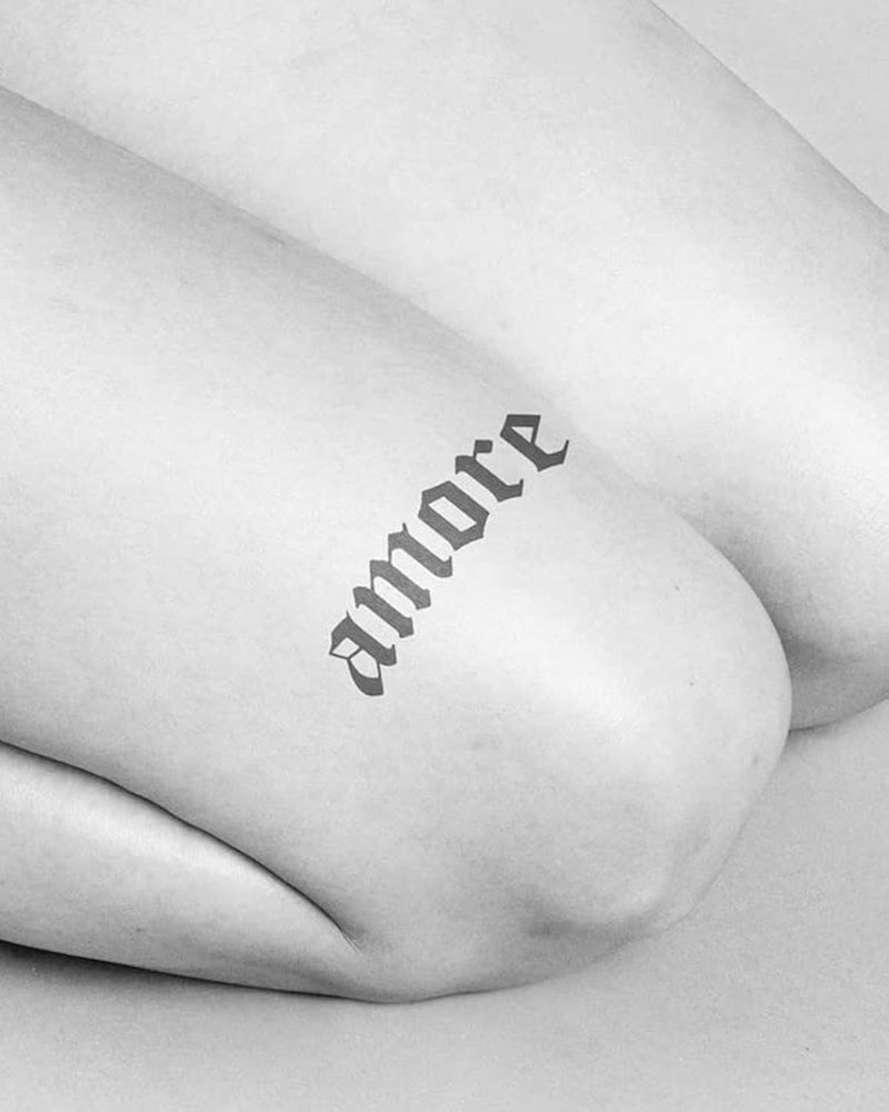 inkbox Inkbox Temporary Tattoos SemiPermanent Tattoo One Premium Easy Long Lasting WaterResistant Temp Tattoo with For Now Ink  Lasts 12 Weeks Amore Tattoo Heartthrob 3 x 3 in 