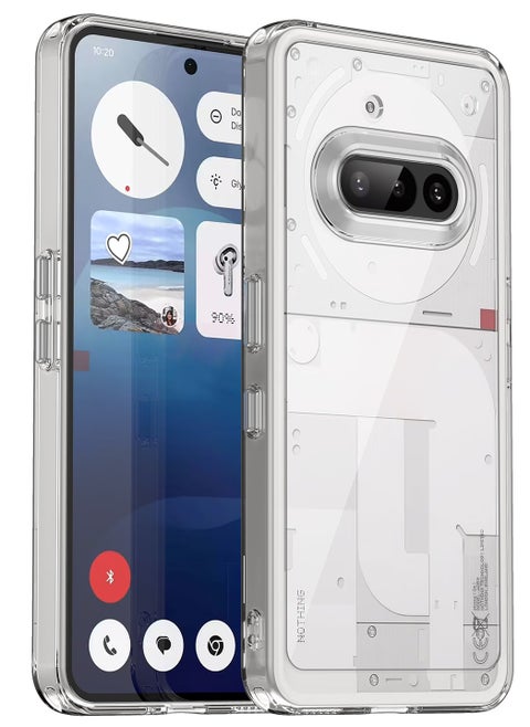 Phone case for Nothing Phone 3a Clear Back Soft TPU Shockproof Bumper Protection Cover