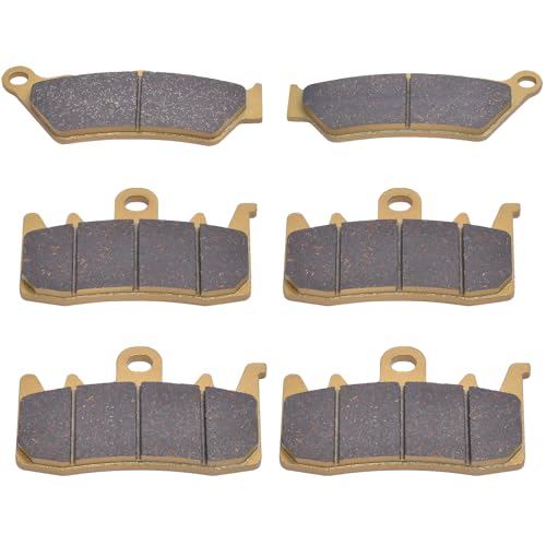 XYRVICT Brake Pads for BMW R1200GS R1200 R 1200 GS 1200 2014 2015 2016 2017 2018, OEM # 34117671780 34217660281, Ceramic Front and Rear Brake Pad Set - Image 1