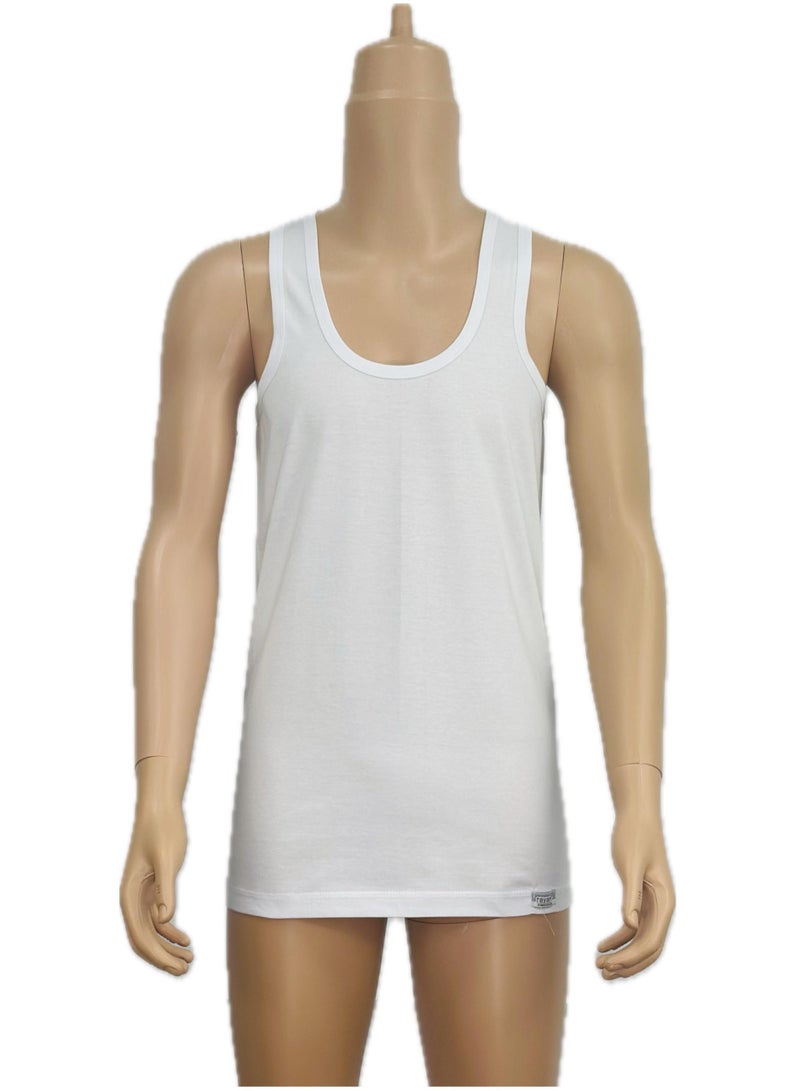 Rayan 3 - Pieces Rayan Vest Undershirt White - Image 2