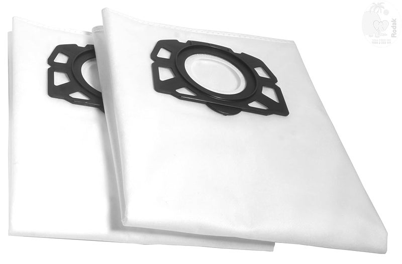 RODAK RODAK Fleece Dust Bags Set Of 2 for Karchre Vacuum Cleaner WD4 WD5 WD6 - Image 3