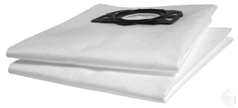 RODAK RODAK Fleece Dust Bags Set Of 2 for Karchre Vacuum Cleaner WD4 WD5 WD6 - Image 2