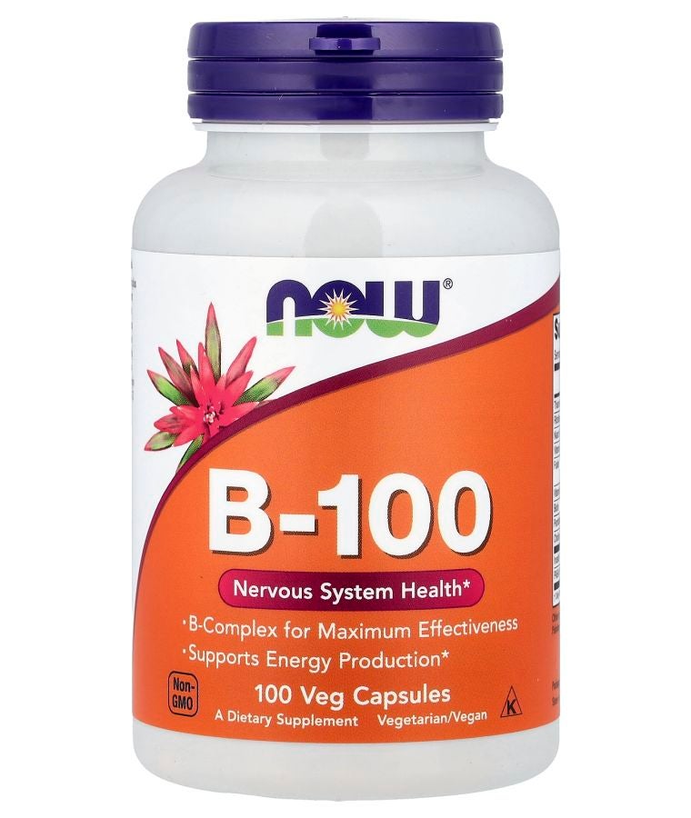 now B-100 100 Veg Capsules