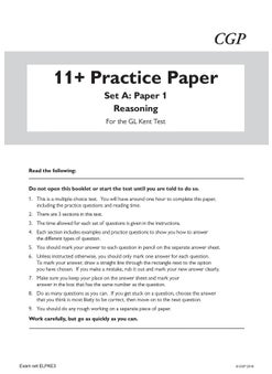 Kent Test 11+ GL Practice Papers (with Parents' Guide & Online Edition)  - Image 2