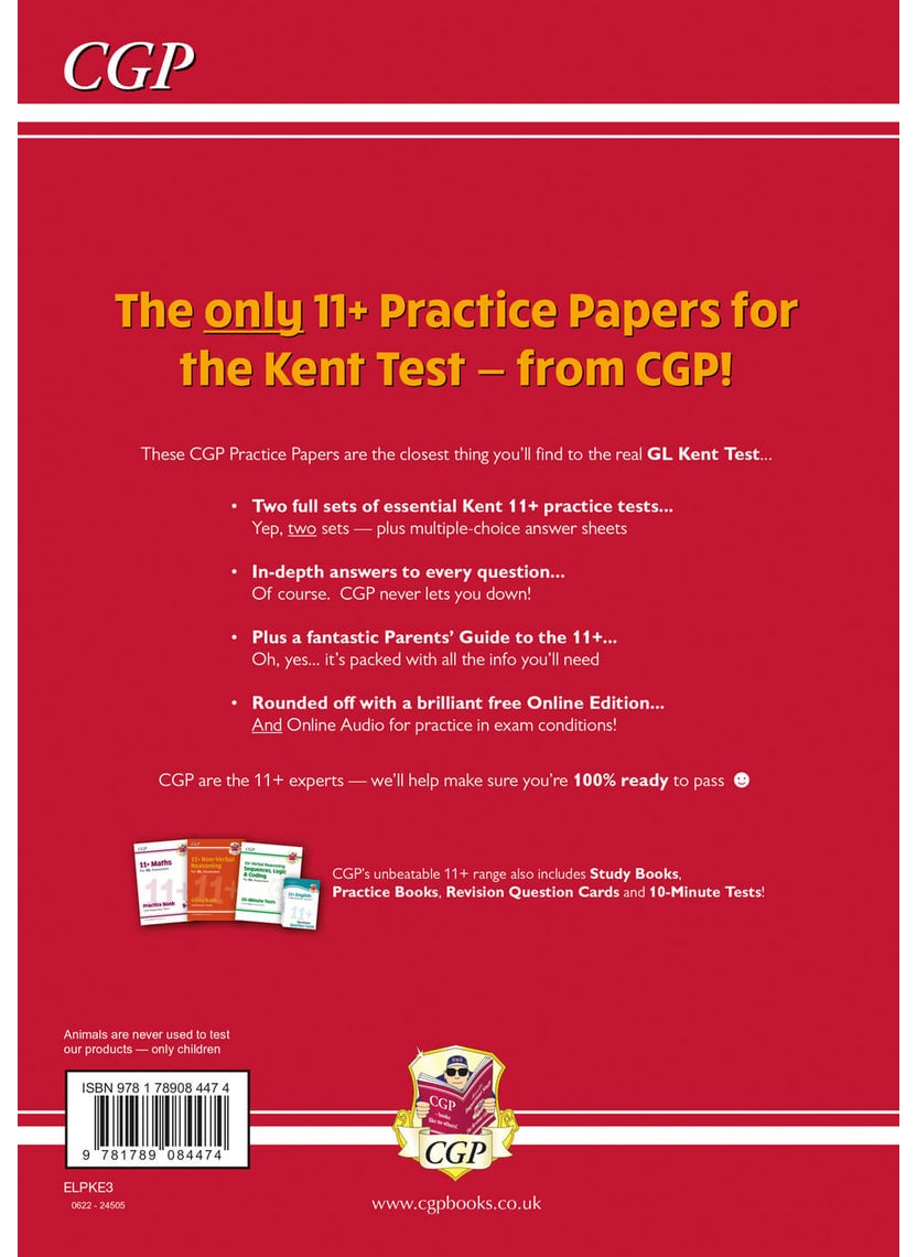 null - Kent Test 11+ GL Practice Papers (with Parents' Guide & Online Edition) - Image 1