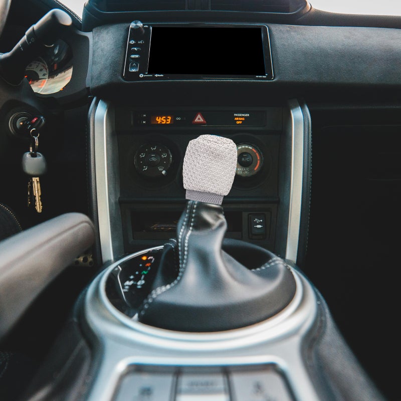 Car Gear Knob Cover with Handbrake Grip, Universal Fit for Interior Styling - Image 5