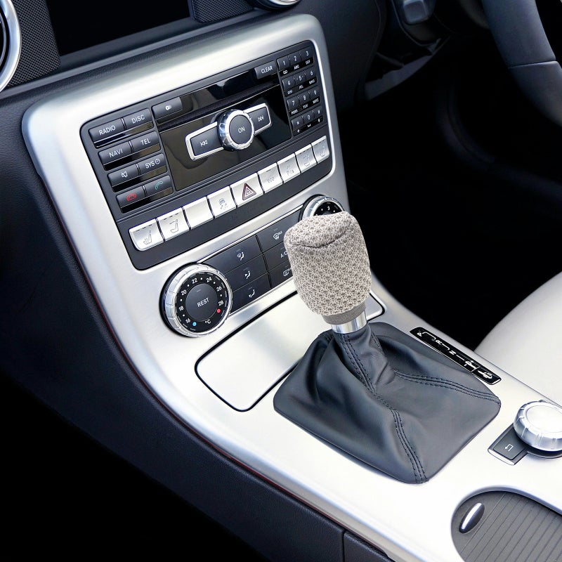 Car Gear Knob Cover with Handbrake Grip, Universal Fit for Interior Styling - Image 3
