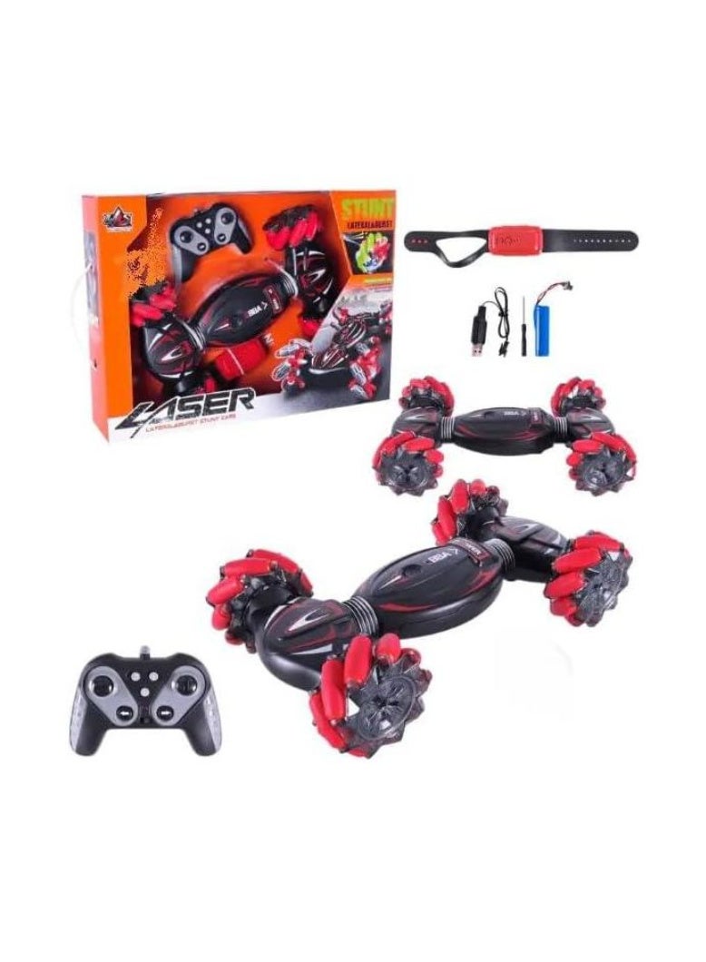 سيارة كرتونية للتحكم عن بعد للأطفال سيارة قفز مجنونة تقفز وتغني وترقص مضحكة حيلة سيارات RC - Image 1