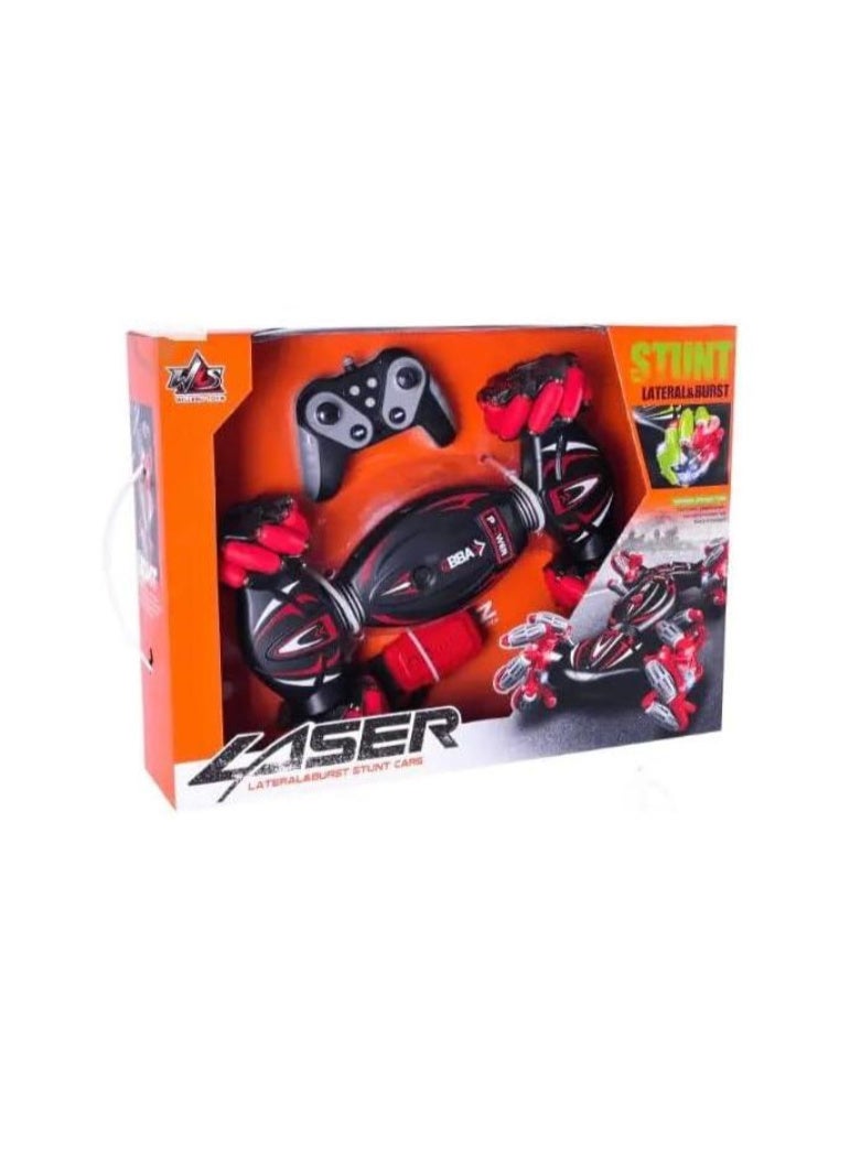 سيارة كرتونية للتحكم عن بعد للأطفال سيارة قفز مجنونة تقفز وتغني وترقص مضحكة حيلة سيارات RC - Image 2