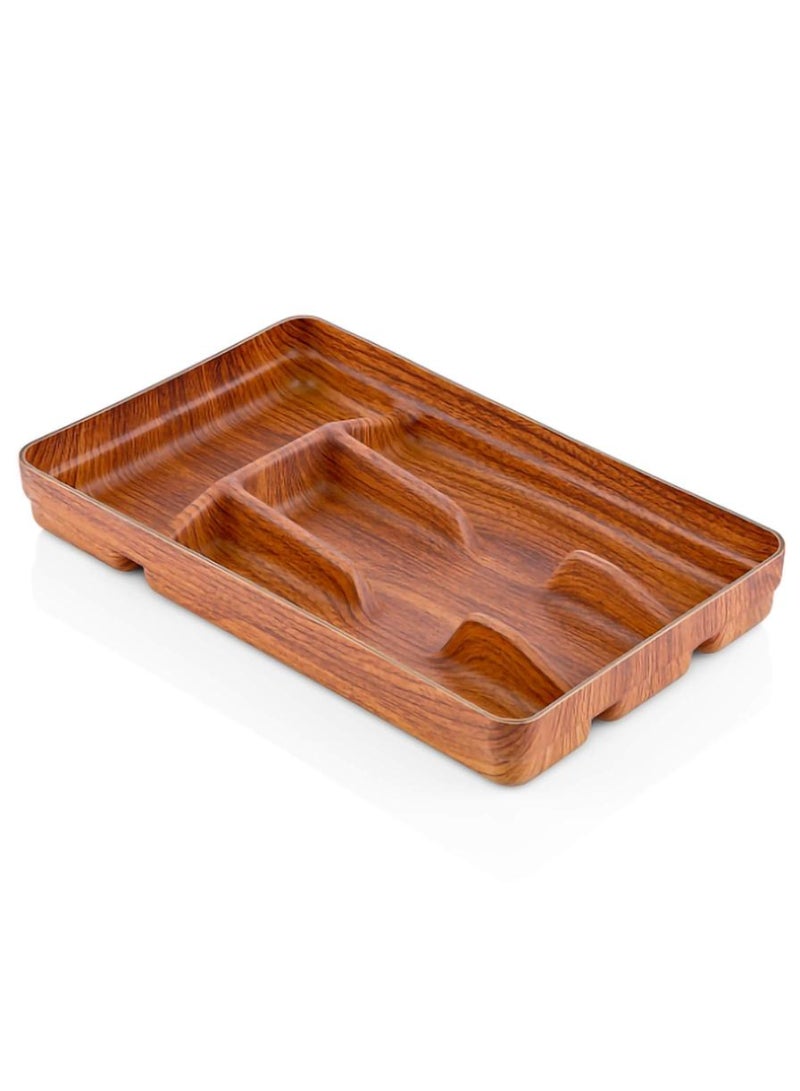 4 Compartment Cutlery Tray 19 x 4 x 31 cm