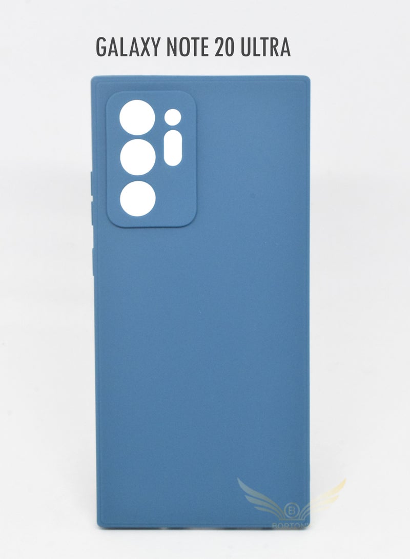 BORTONY Galaxy Note 20 Ultra Case,Liquid Silicone Protective Case Cover With Camera Protection For Samsung Galaxy Note 20 Ultra - Image 1