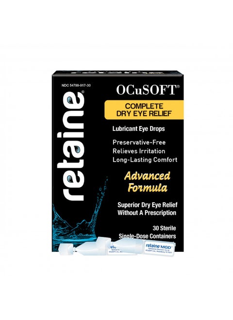 Ocusoft Retaine MGD Ophthalmic Emulsion, Milky White Solution, 30 count Single Use Containers, 0.01 Fluid Ounce